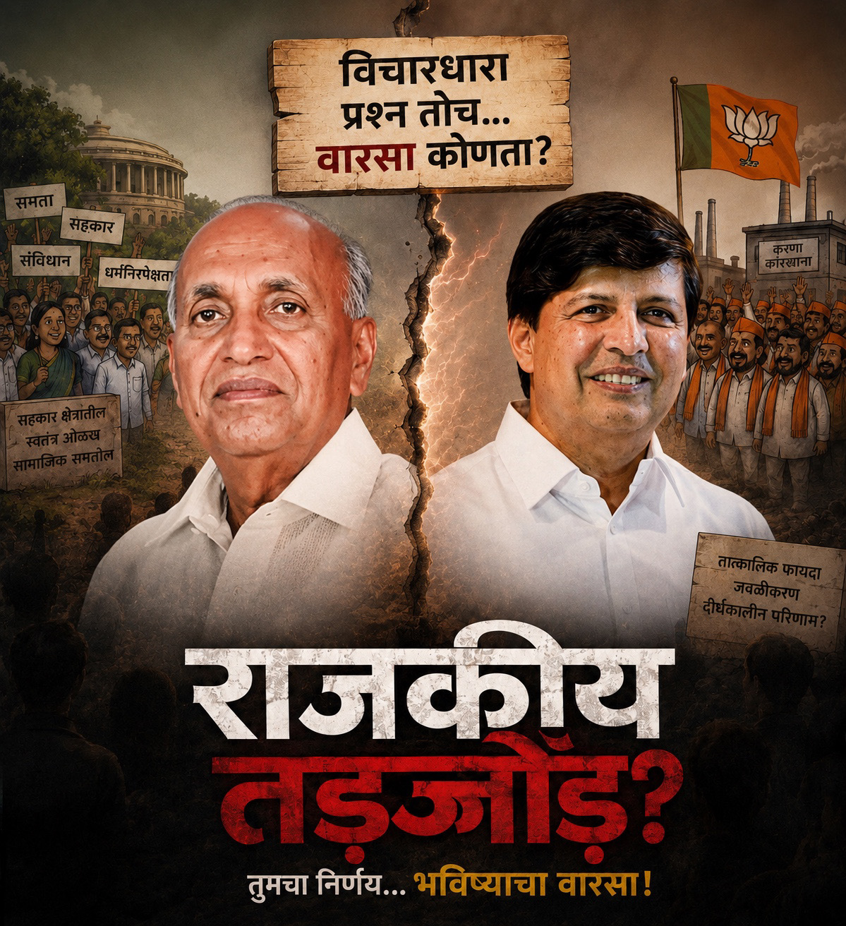 “यशवंत विचारधारा” की राजकीय तडजोड?